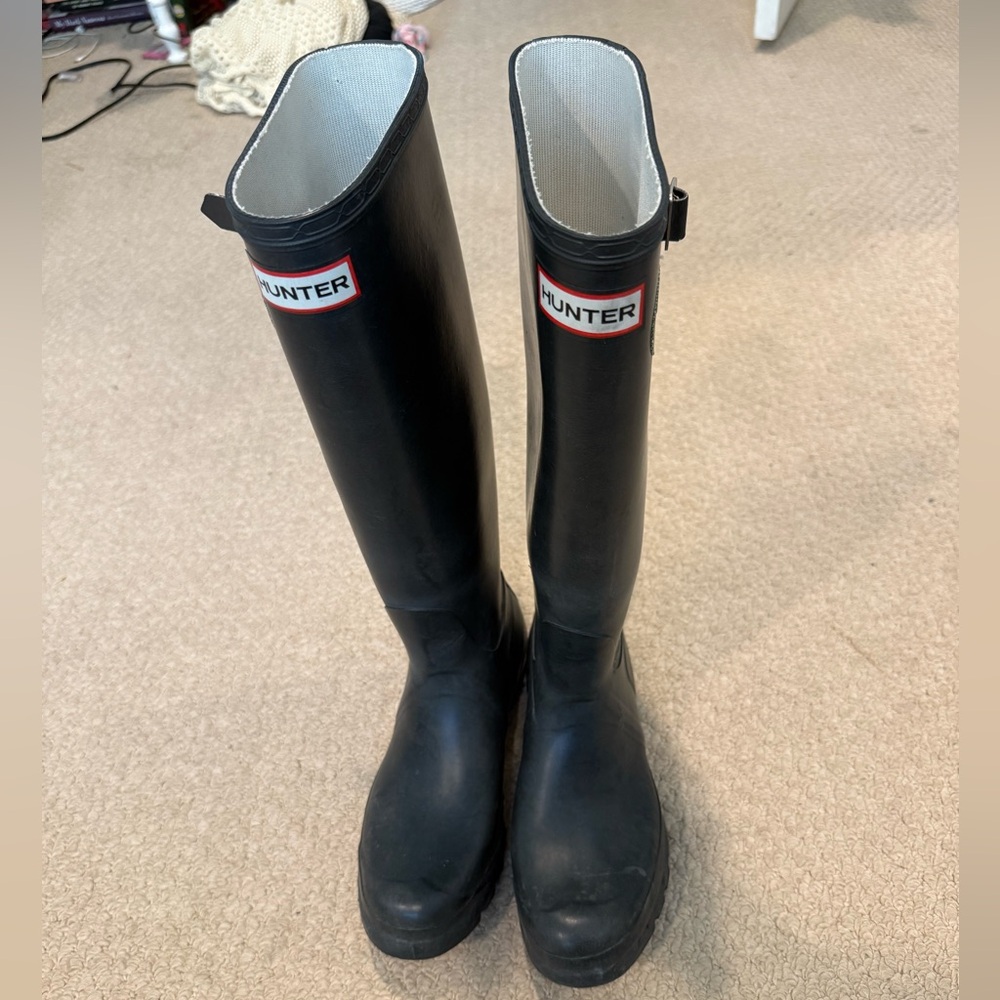 Hunter Classic Black Waterproof Boots